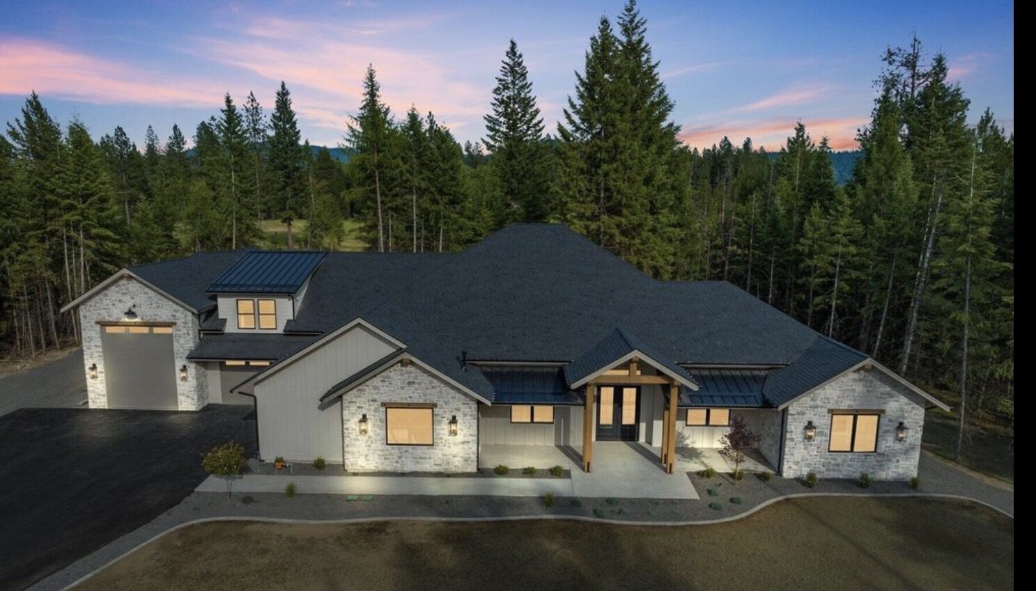 Donner Painting & Design completed exterior home painting project in Coeur d'Alene Idaho